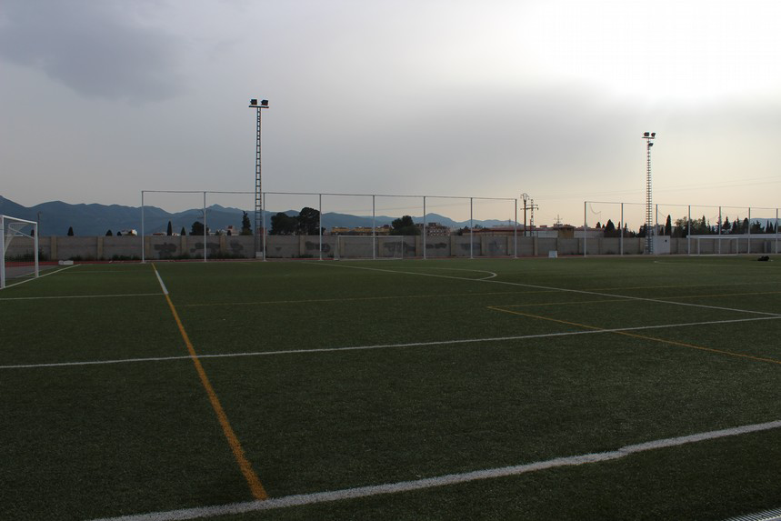 Camp 2 futbol 8. Poliesportiu municipal. Ajuntament de Canals.