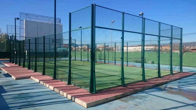 POLIESPORTIU. PISTA PADEL 1. VISTA GENERAL. Ajuntament de Canals.